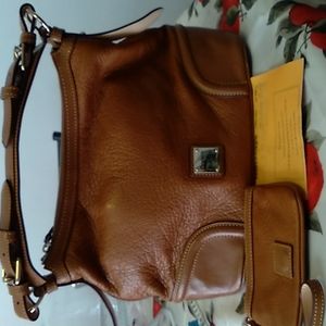 Dooney & Bourke Leather Handbag & Wristlet